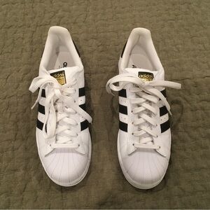 Adidas mens Superstar sneakers